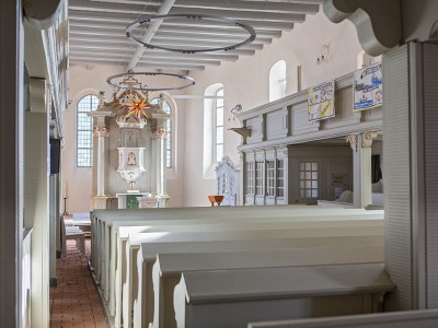 Die Lambertus-Kirche in Brück - Innenansicht