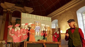 Reichstag zu Worms - Sagenhafter Dr. Luther in der Kirche zu Neuendorf