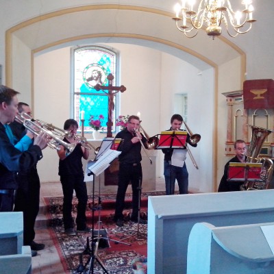 Konzert der Sächsischen Posaunenmission in Gömnigk