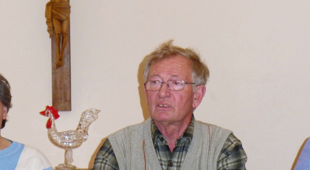 Ehemaliger Landrat Lothar Koch beim Gemeindenachmittag in Brück