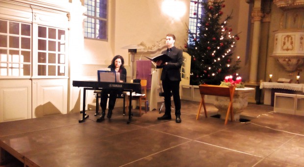 Nu tändas tusen juleljus - Mitsingkonzert in der Lambertuskirche mit dem Bariton Karsten Gebbert