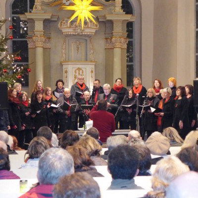 Weihnachtsgospelkonzert in Brück 2015