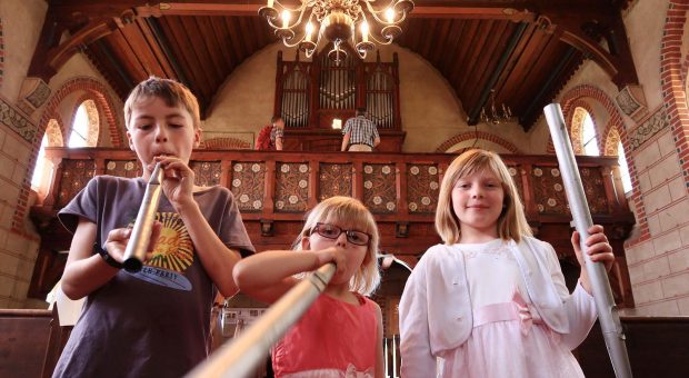 405 Orgelpfeifen und 150 Besucher - Gemeindefest in Trebitz