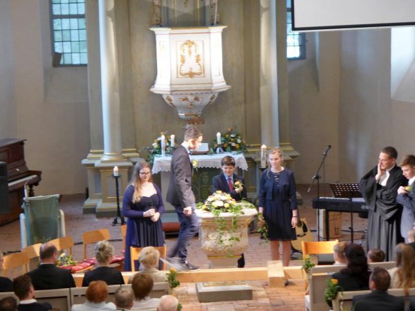 Konfirmationsgottesdienst 2017 in Brück