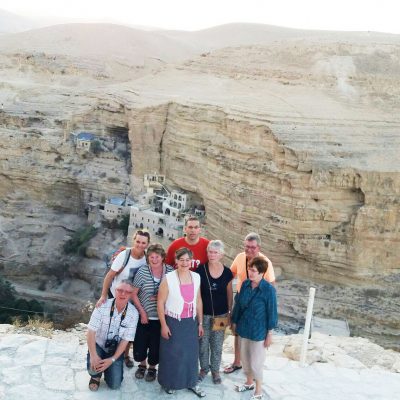 Reise nach Israel 2017: berühmtes Höhlenkloster bei Jerichow