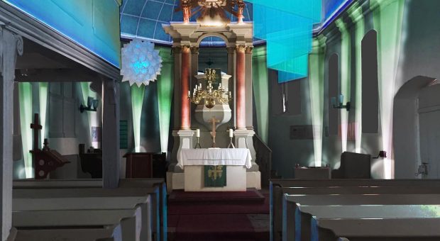 Entwurf Lichtkonzept Eselpilgerlichkirche Neuendorf