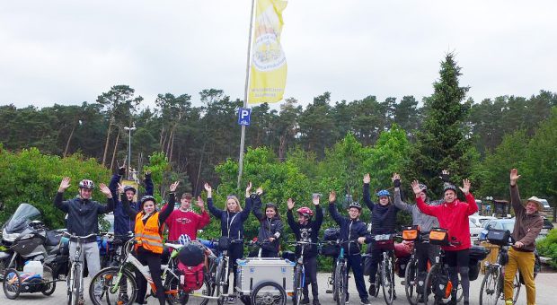 Schwedenfahrer - Testlauf für die Schwedenfahrradfahrt 2019