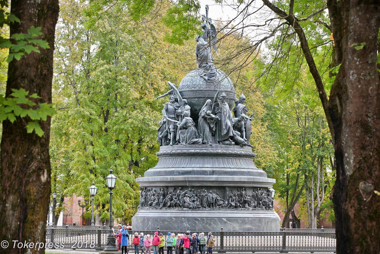 Denkmal Nowgorod 1.000 Jahre Russland